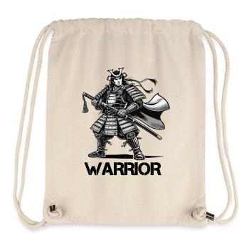 Samurai Comic - Stanley/Stella Recycled Gym Bag - natural - Front