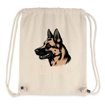 Gardien loyal - Sac à cordon recyclé Stanley/Stella - blanc naturel - Devant