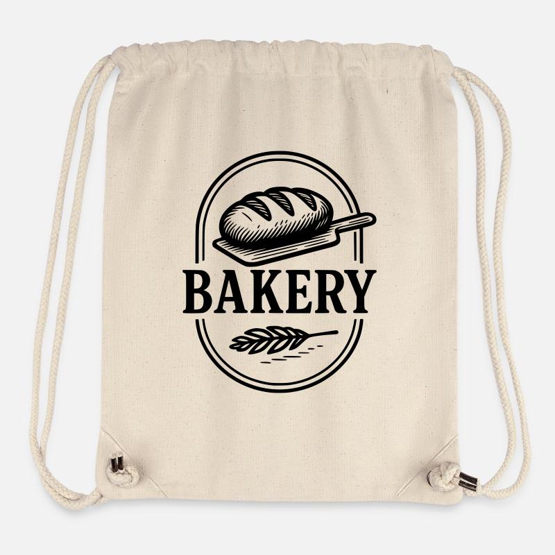 Boulangerie - Sac à cordon recyclé Stanley/Stella - blanc naturel