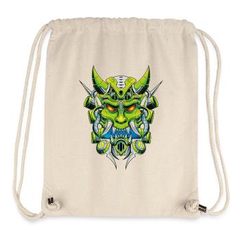 Japanischer Oni-Dämon - Stanley/Stella recycelter Gym Bag - Naturweiß - Vorne