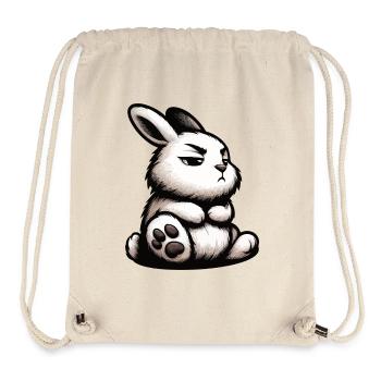 Rabbit Bunny Bunny Long Eared Thumper Ram - Stanley/Stella Recycled Gym Bag - natural - Front