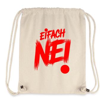 Tout simplement Nei - Sac à cordon recyclé Stanley/Stella - blanc naturel - Devant