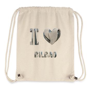 I Love Bilbao – Modern Architectural Design - Stanley/Stella recycelter Gym Bag - Naturweiß - Vorne