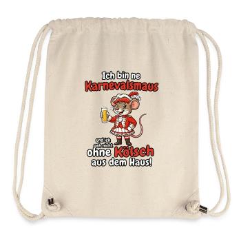Carnival Mouse - Funkenmariechen , Cologne Girls - Stanley/Stella Recycled Gym Bag - natural - Front