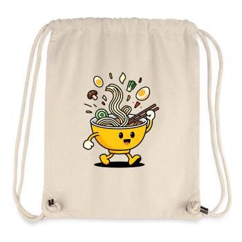 Bol de Ramen Joyeux - Sac à cordon recyclé Stanley/Stella - blanc naturel - Devant