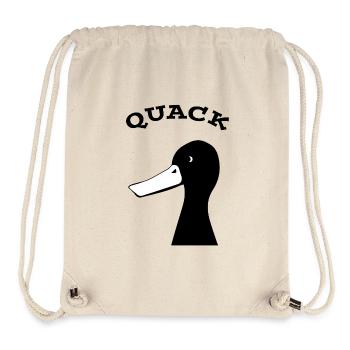 Ente - Stanley/Stella recycelter Gym Bag - Naturweiß - Vorne