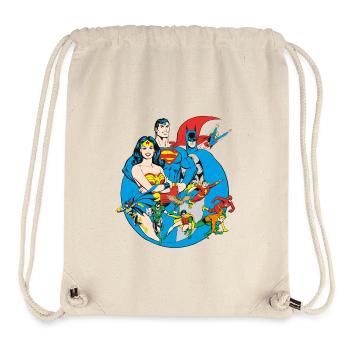 DC Comics Originals Mitglieder - Stanley/Stella recycelter Gym Bag - Naturweiß - Vorne