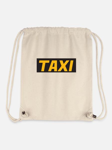 Taxi - I am the driver - Stanley/Stella Recycled Gym Bag - natural