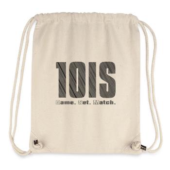 Tennis game set match black - Stanley/Stella Recycled Gym Bag - natural - Front