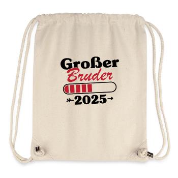 Großer Bruder Loading 2025 - Stanley/Stella recycelter Gym Bag - Naturweiß - Vorne