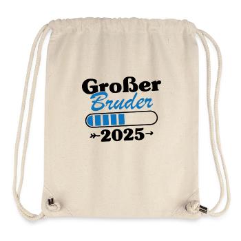 Großer Bruder Loading 2025 - Stanley/Stella recycelter Gym Bag - Naturweiß - Vorne