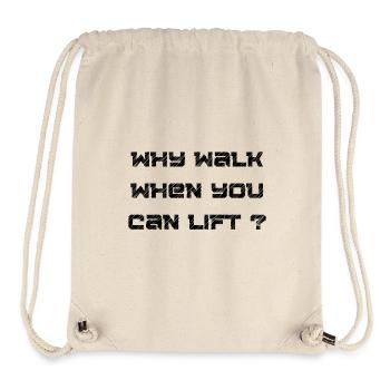 No excuses - Stanley/Stella Recycled Gym Bag - natural - Front