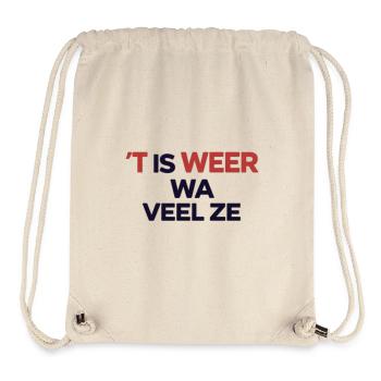 IT'S WA VEEL ZE AGAIN - Stanley/Stella Recycled Gym Bag - natural - Front
