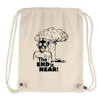 the end is near - anti nuclear energy - Stanley/Stella recycelter Gym Bag - Naturweiß - Vorne