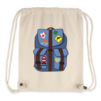 backpack - Stanley/Stella Recycled Gym Bag - natural - Front
