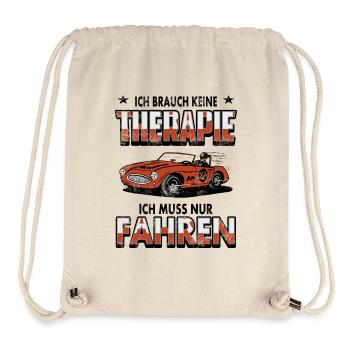 Therapie Autofahren - Stanley/Stella recycelter Gym Bag - Naturweiß - Vorne