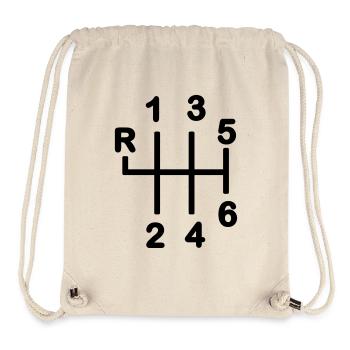 Getriebe 6-Gang-Getriebe - Stanley/Stella recycelter Gym Bag - Naturweiß - Vorne