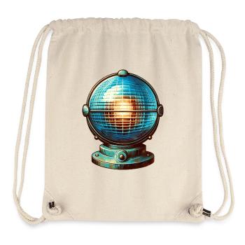 Retro Blue Light Fire Brigade Police Martinshorn - Stanley/Stella Recycled Gym Bag - natural - Front