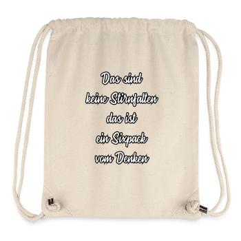 Funny sayings - Stanley/Stella Recycled Gym Bag - natural - Front