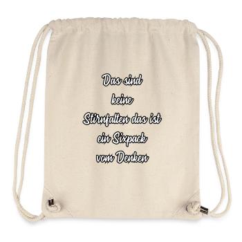 witzige Sprüche Lehrer - Stanley/Stella recycelter Gym Bag - Naturweiß - Vorne