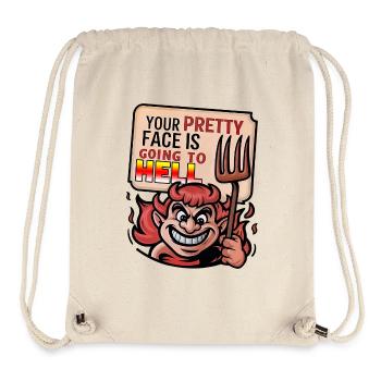 Devilish Charm - Stanley/Stella Recycled Gym Bag - natural - Front