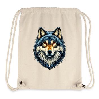 Loup - Sac à cordon recyclé Stanley/Stella - blanc naturel - Devant