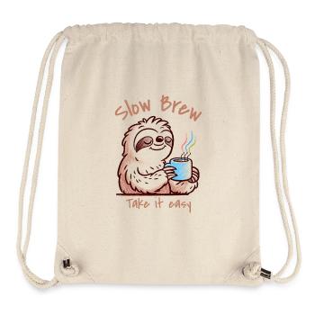Slow Brew - Stanley/Stella Recycled Gym Bag - natural - Front