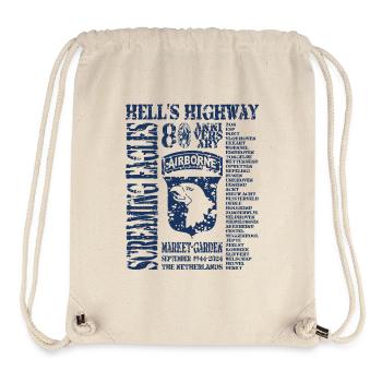 AVM 101st Airborne 80th Market Garden 2024 US Blue - Stanley/Stella Recycled Gym Bag - natural - Front
