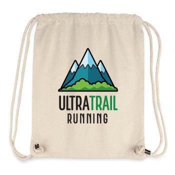 Ultra Trail Running - Sac à cordon recyclé Stanley/Stella - blanc naturel - Devant