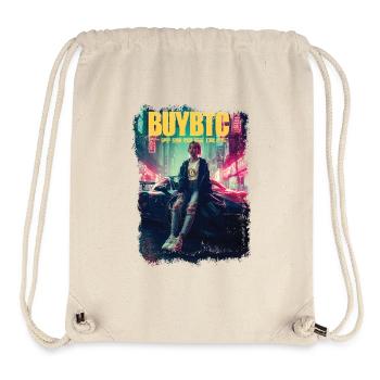 Streetwear Bitcoin Racing buy btc - Stanley/Stella Recycled Gym Bag - natural - Front