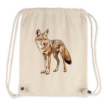 schlauer Schakal - Stanley/Stella recycelter Gym Bag - Naturweiß - Vorne