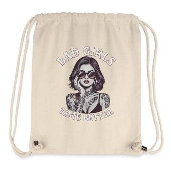 Bad Girls Taste Better Tattooed Girls B - Stanley/Stella Recycled Gym Bag - natural - Front