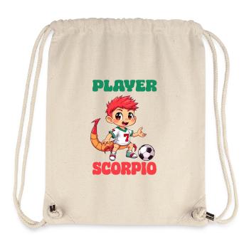 Player Scorpio - Stanley/Stella recycelter Gym Bag - Naturweiß - Vorne