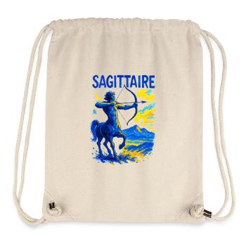Sagittarius Star Sign - Astrology - Stanley/Stella Recycled Gym Bag - natural - Front