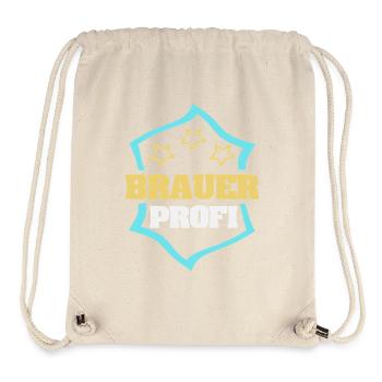 Geschenk für Brauer - Stanley/Stella recycelter Gym Bag - Naturweiß - Vorne