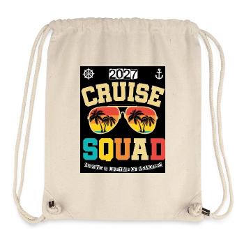Cruise Squad 2027 Palm Sunset - Stanley/Stella Recycled Gym Bag - natural - Front