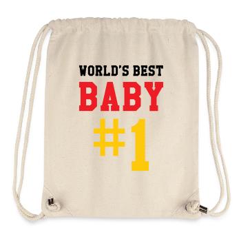 Best Baby - Birth - Child - Stanley/Stella Recycled Gym Bag - natural - Front
