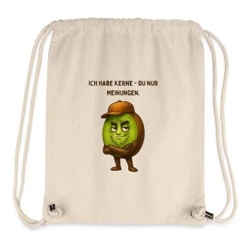 I have seeds - you only opinions - Stanley/Stella Recycled Gym Bag - natural - Front