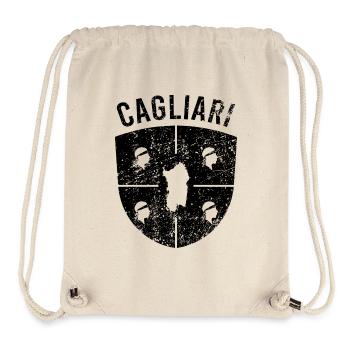Cagliari Souvenir-T-Shirt Sardinien Geschenkdesign - Stanley/Stella recycelter Gym Bag - Naturweiß - Vorne