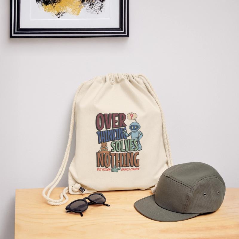 Over Thinking Solves Nothing Stanley/Stella recycelter Gym Bag