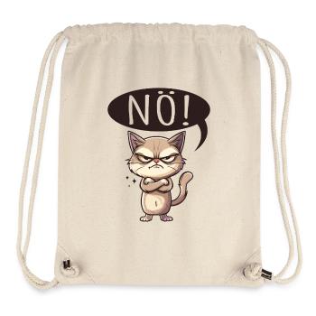 sowas von nö - katze sagt nein - Stanley/Stella recycelter Gym Bag - Naturweiß - Vorne