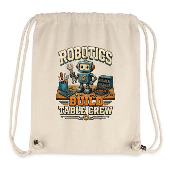 ROBOTICS BUILD TABLE CREW - Stanley/Stella Recycled Gym Bag - natural - Front