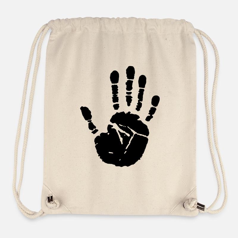 hand - Sac à cordon recyclé Stanley/Stella - blanc naturel