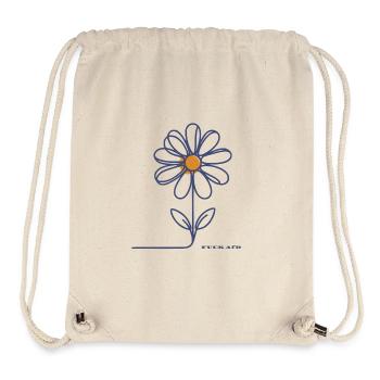 f*ck AfD - Stanley/Stella recycelter Gym Bag - Naturweiß - Vorne