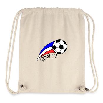 Fußball Frankreich Cooler Humor Fußball - Stanley/Stella recycelter Gym Bag - Naturweiß - Vorne
