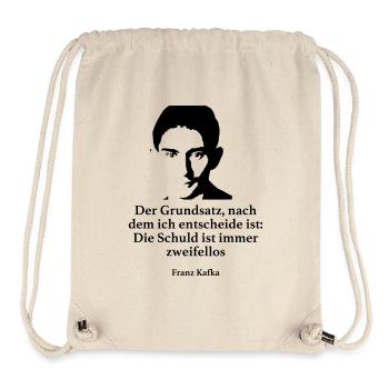 Kafka: The principle according to which I decide - Stanley/Stella Recycled Gym Bag - natural - Front
