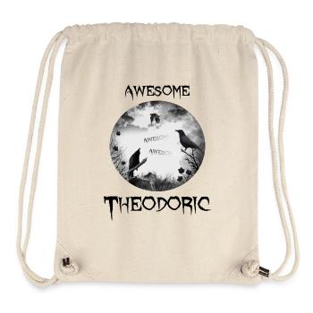 Theodoric Theo Birthday - Stanley/Stella Recycled Gym Bag - natural - Front
