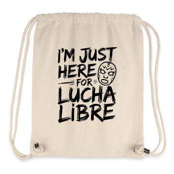 Look de lutte mexicaine - Sac à cordon recyclé Stanley/Stella - blanc naturel - Devant