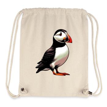 Papageitaucher - Stanley/Stella recycelter Gym Bag - Naturweiß - Vorne