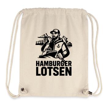 Hamburg pilots - Stanley/Stella Recycled Gym Bag - natural - Front